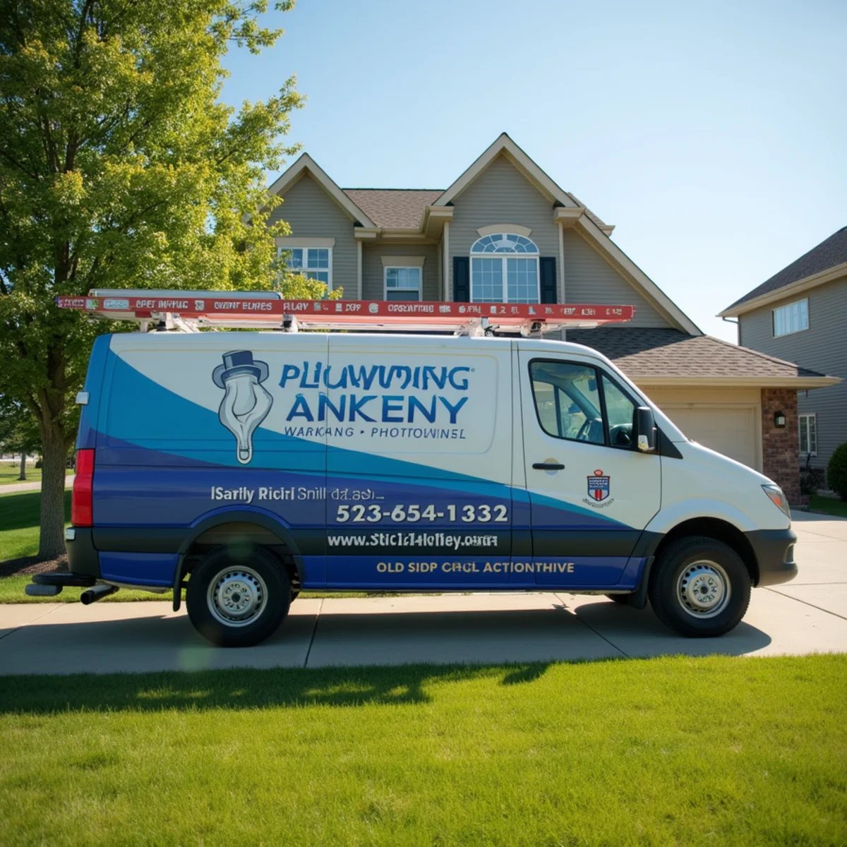 Licensed master plumber providing residential plumbing services in Clive, Iowa